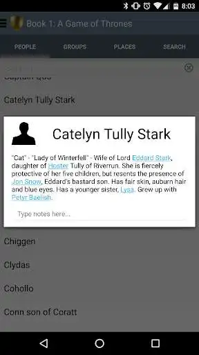 Play APK Reading Guide: Game of Thrones  and enjoy Reading Guide: Game of Thrones with UptoPlay com.enceladus.ASOIAFGuide