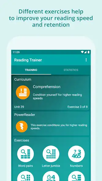 Play Reading Trainer as an online game Reading Trainer with UptoPlay