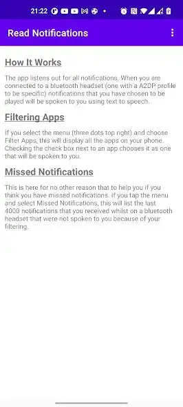 Play Read Notifications  and enjoy Read Notifications with UptoPlay
