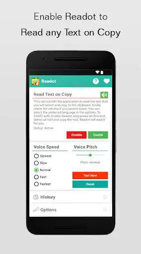 Play Readot - Copy Text to Read iT  and enjoy Readot - Copy Text to Read iT with UptoPlay