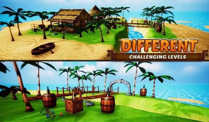 Play Real Action Bottle Shooter Gun Strike Expert Game