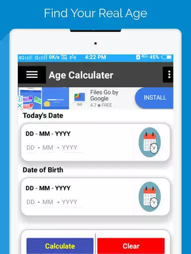 Play Real Age Calculator