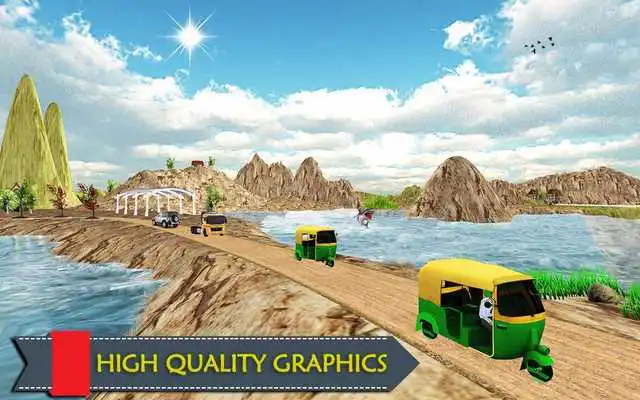 Play Real Auto tuk tuk Rikshaw driving 2018
