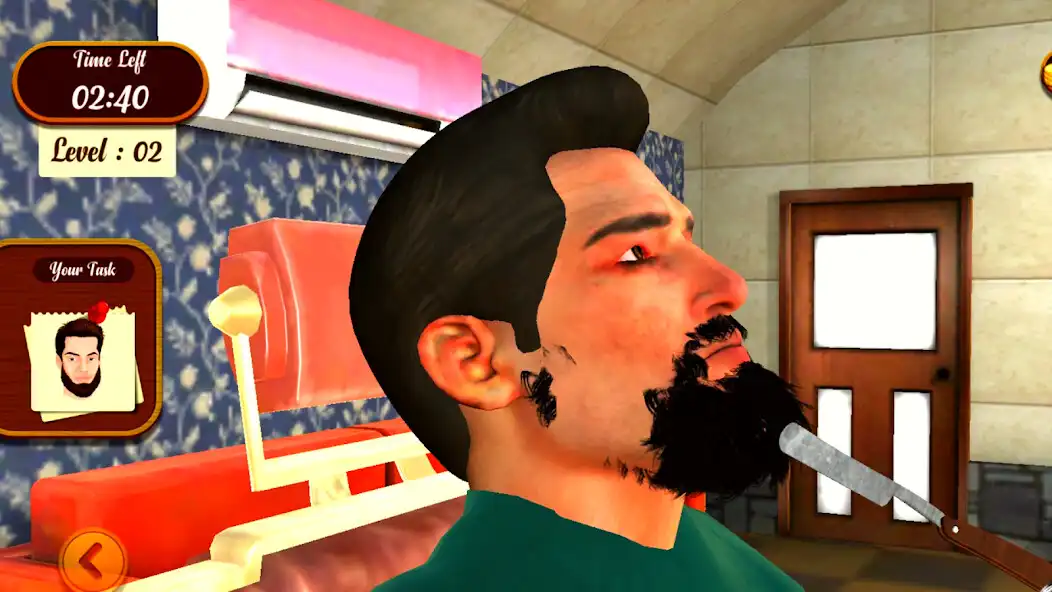 Play Real Barber Haircutting Shop as an online game Real Barber Haircutting Shop with UptoPlay