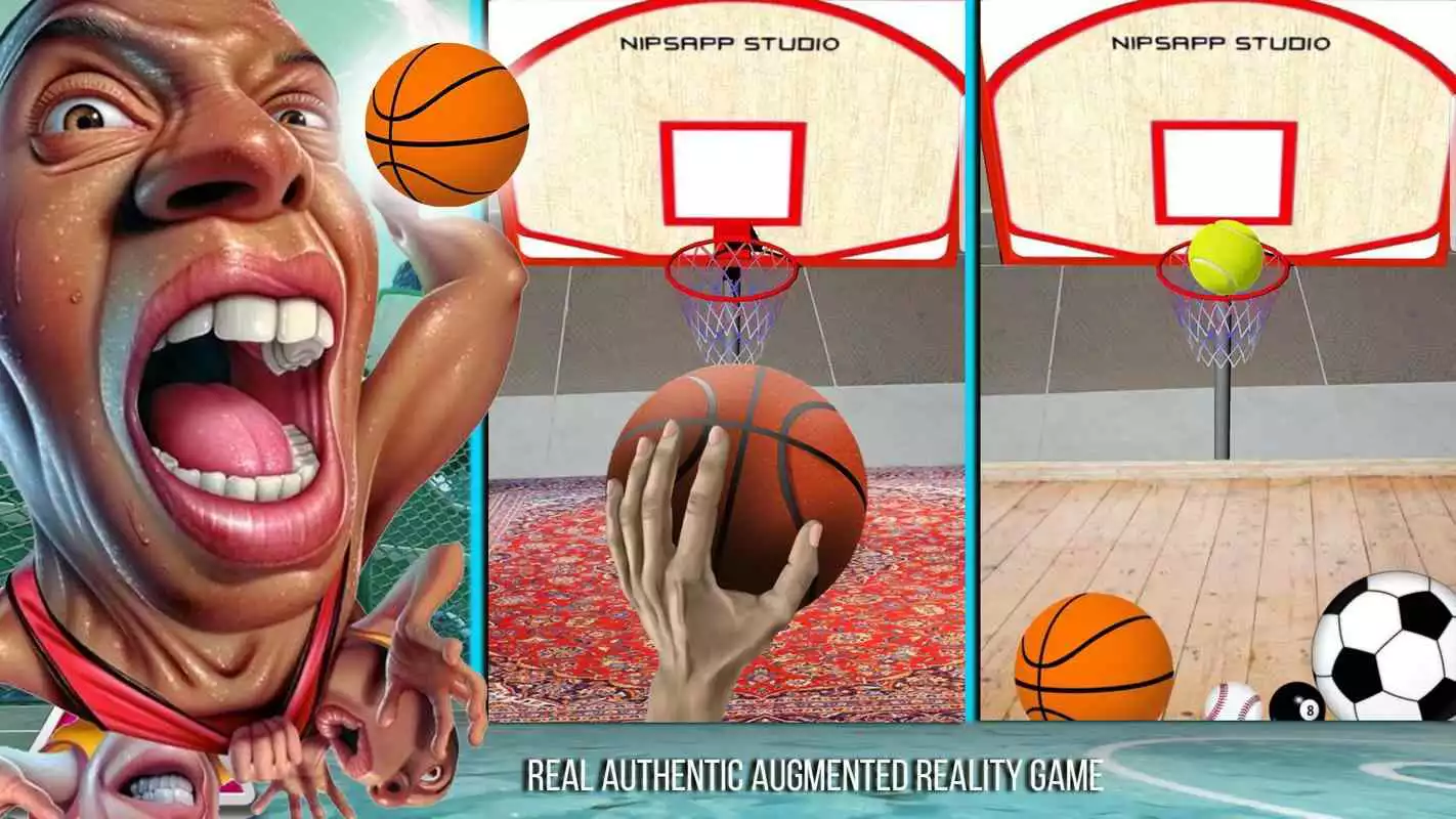 Play Real BasketBall Crush - Augmented Reality