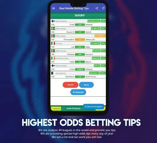 Play Real Bet VIP Betting Tips  and enjoy Real Bet VIP Betting Tips with UptoPlay