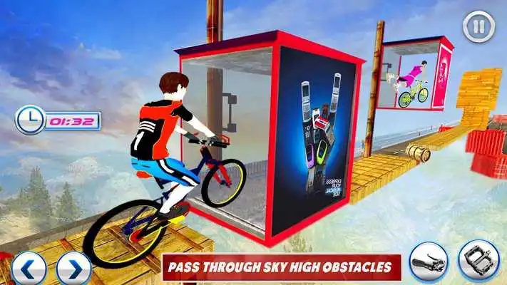 Play Real Bicycle Impossible Stunts On Sky Tracks (Unreleased) Play Real Bicycle Impossible Stunts On Sky Tracks (Unreleased)