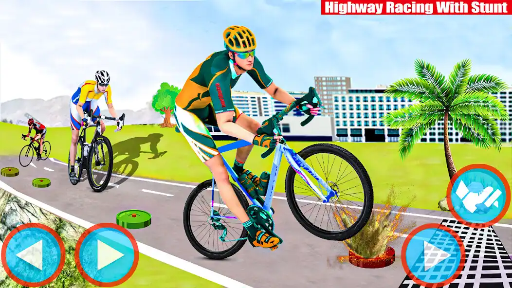 Play Real Bicycle Racing- Race Game  and enjoy Real Bicycle Racing- Race Game with UptoPlay