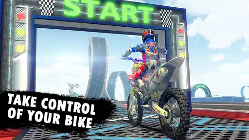 Play Real Bike Stunt: Bike Games 3D as an online game Real Bike Stunt: Bike Games 3D with UptoPlay