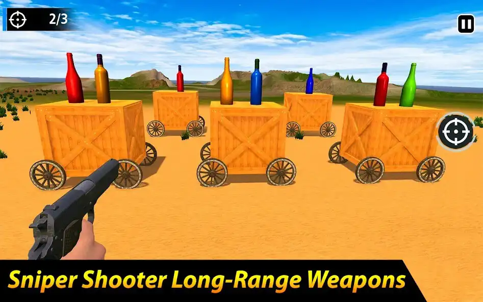 Play Real Bottle Shooting Gun Games  and enjoy Real Bottle Shooting Gun Games with UptoPlay
