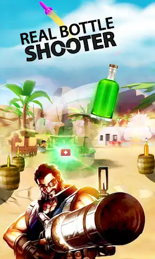 Play Real Bottle Target Shooter as an online game Real Bottle Target Shooter with UptoPlay