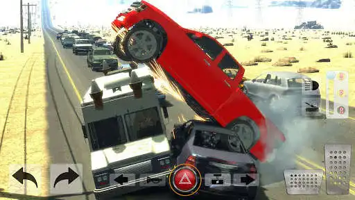 Play Real Car Crash Accidents Sim  and enjoy Real Car Crash Accidents Sim with UptoPlay