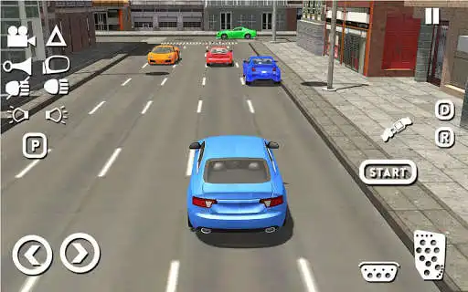 Play Real Car Driving School 3D - Free as an online game Real Car Driving School 3D - Free with UptoPlay