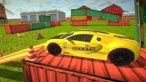 Play Real Car Parking Driving School : 3D Car Free Game as an online game Real Car Parking Driving School : 3D Car Free Game with UptoPlay