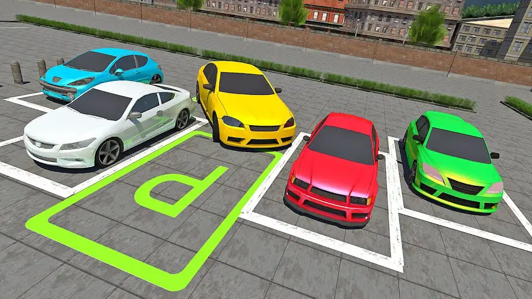 Play Real Car Parking Games: Car Driving School 2021 as an online game Real Car Parking Games: Car Driving School 2021 with UptoPlay