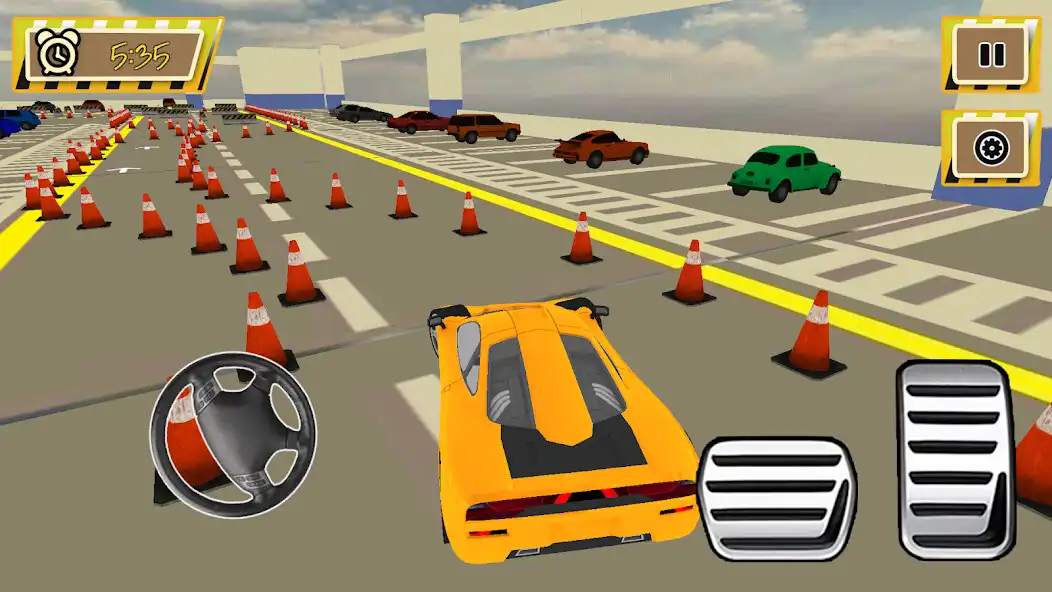 Play Real Car Parking Simulator 3D HD - Crazy Driving  and enjoy Real Car Parking Simulator 3D HD - Crazy Driving with UptoPlay