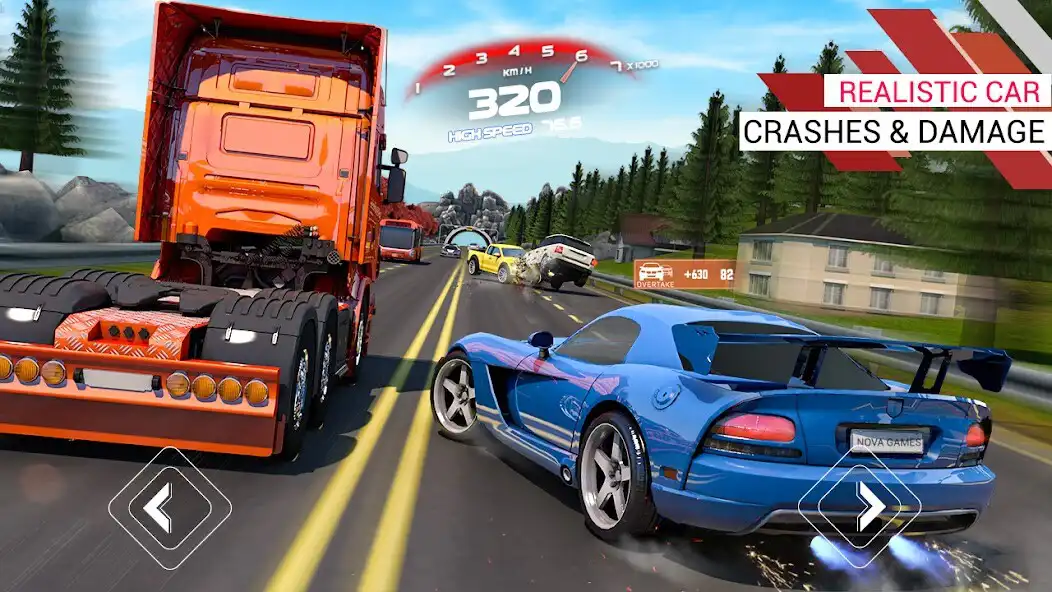 Play Real Car Race - 3D Racing Game as an online game Real Car Race - 3D Racing Game with UptoPlay