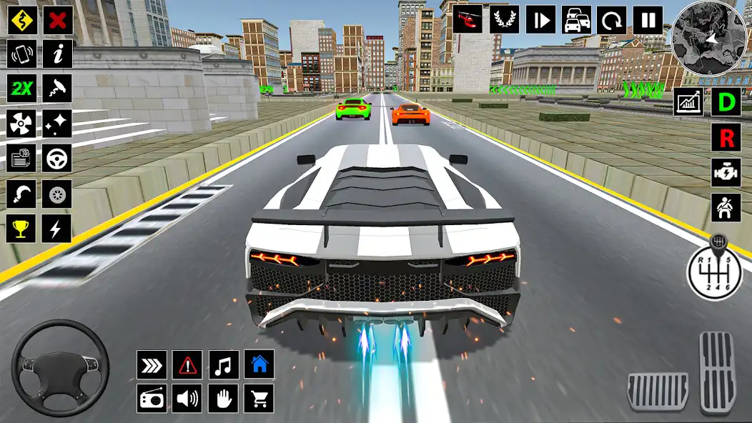 Play Real Car Race Car Racing Game as an online game Real Car Race Car Racing Game with UptoPlay