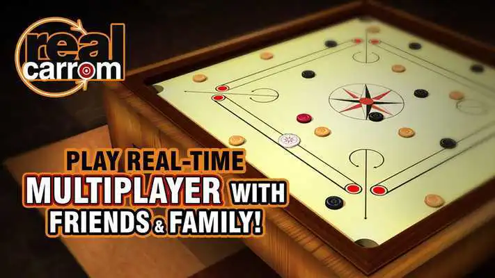 Play Real Carrom 3D : Multiplayer