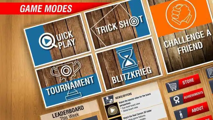 Play Real Carrom 3D : Multiplayer