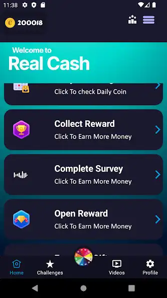 Play Real Cash - Daily Reward as an online game online Real Cash - Daily Reward with UptoPlay Play Real Cash - Daily Reward as an online game Real Cash - Daily Reward with UptoPlay