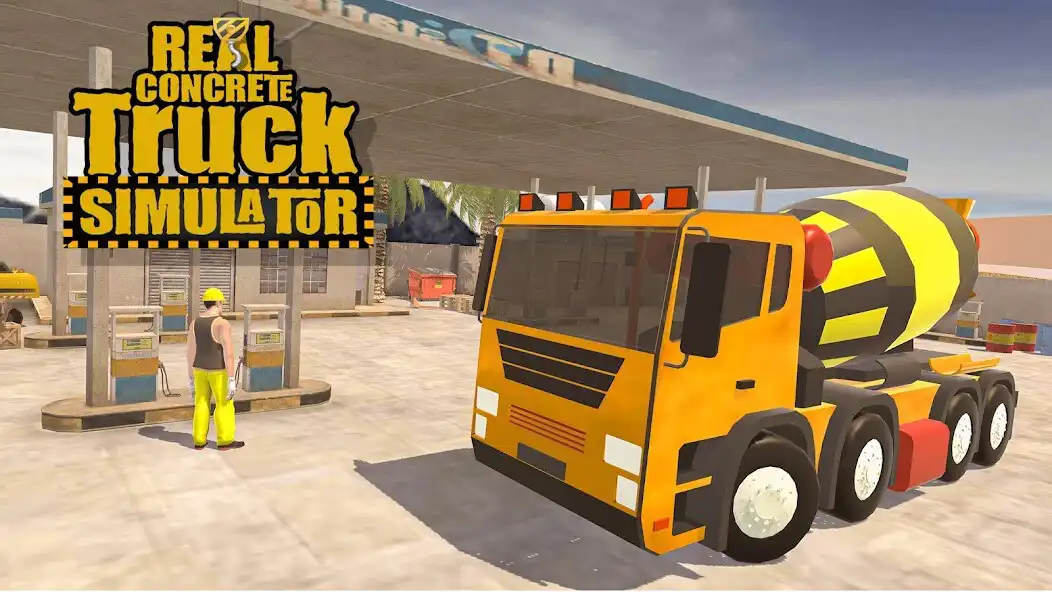 Play Real Cement Truck Simulator 3D  and enjoy Real Cement Truck Simulator 3D with UptoPlay