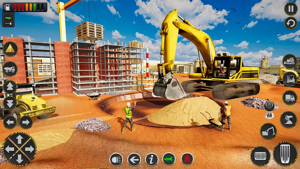 Play Real Construction Sim Offline as an online game Real Construction Sim Offline with UptoPlay