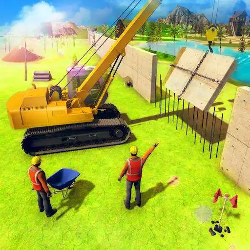 Run free android online Real construction simulator - City Building Games APK