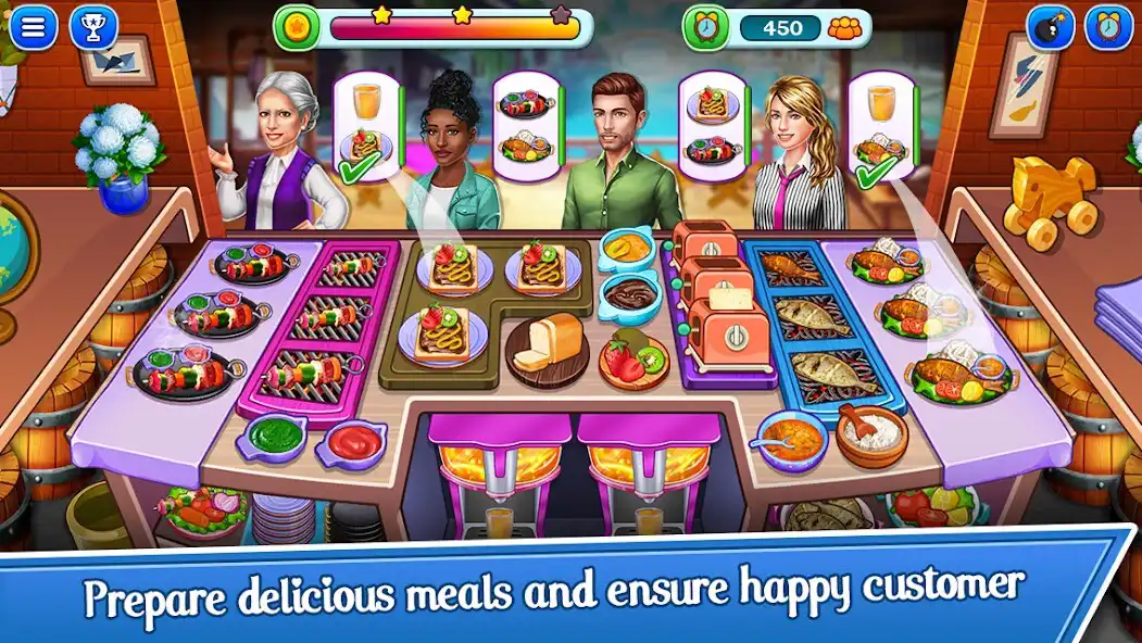 Play Real Cooking : Cook Book Story as an online game Real Cooking : Cook Book Story with UptoPlay