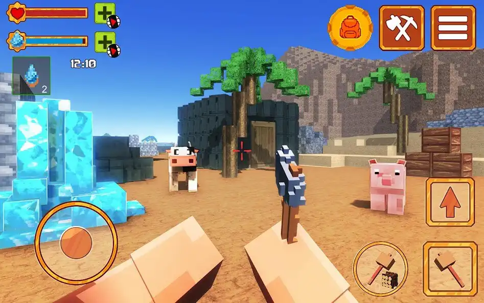 Play Real Craft 3D as an online game Real Craft 3D with UptoPlay