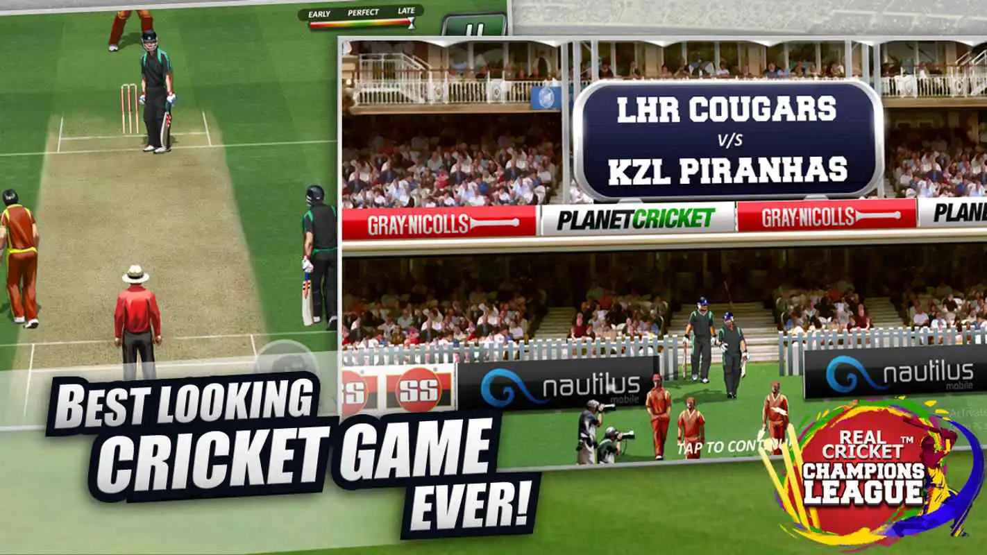 Play Real Cricket™ Champions League