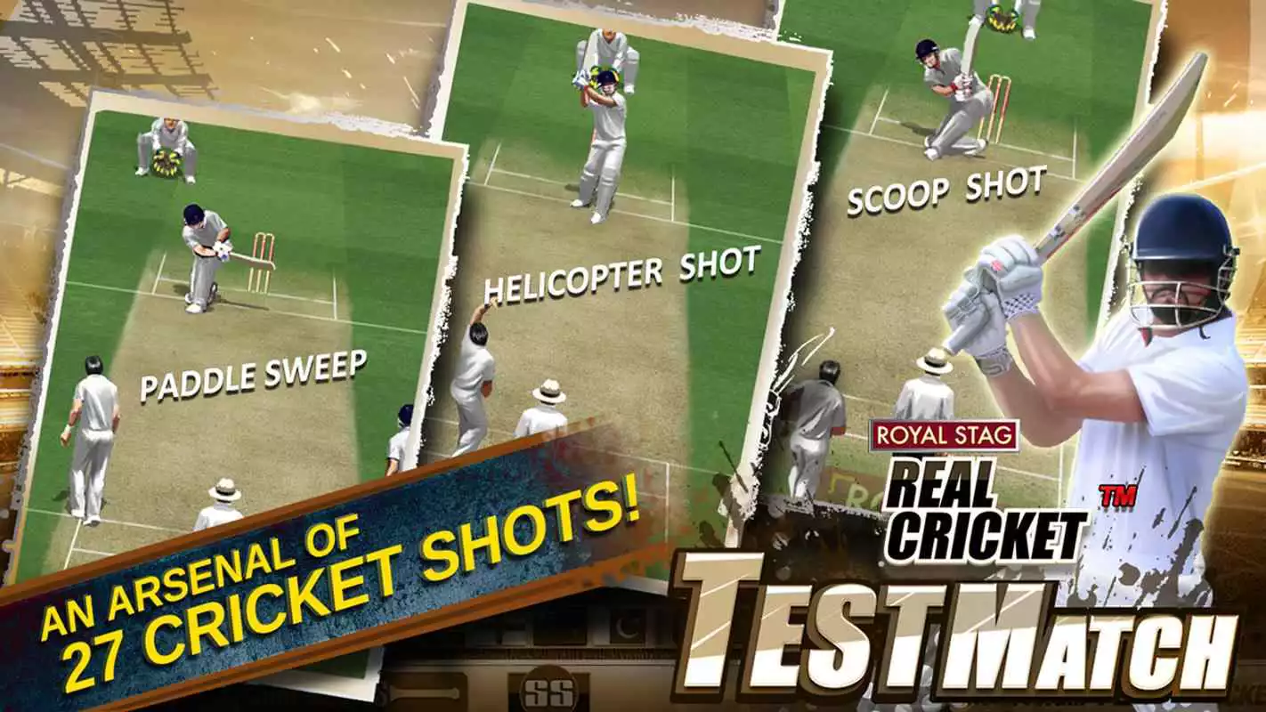 Play Real Cricket™ Test Match