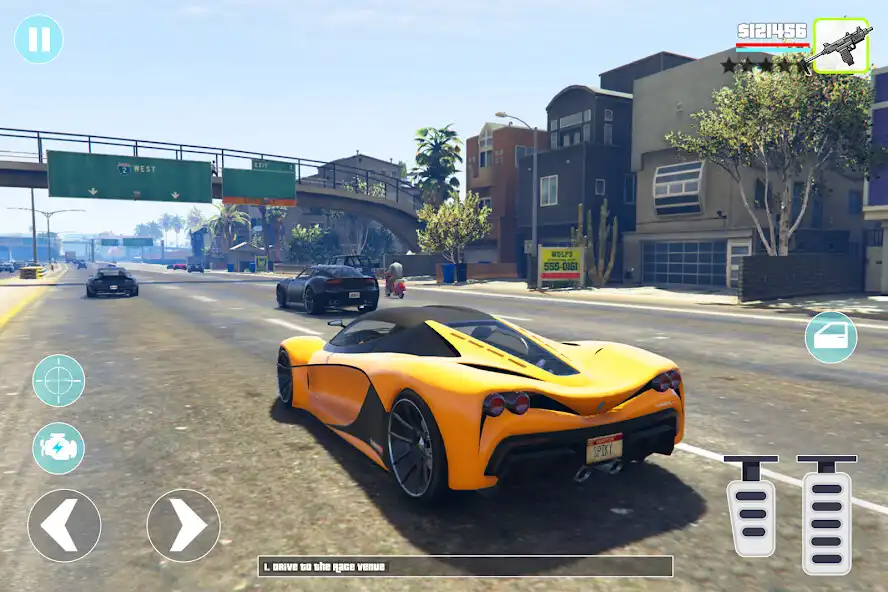 Play Real Crime City Gangster Games as an online game Real Crime City Gangster Games with UptoPlay