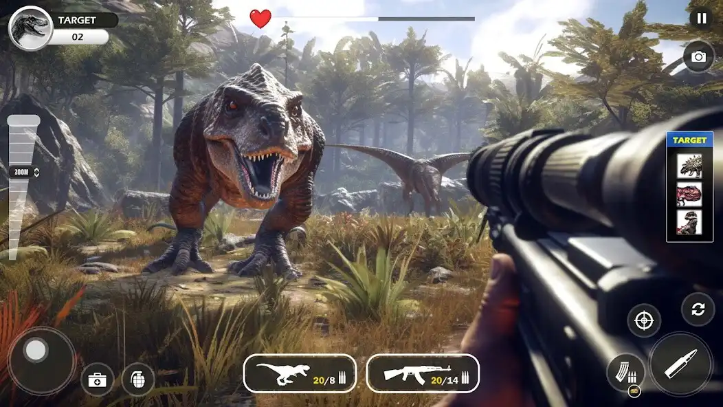 Play Real Dinosaur Hunter Epic Game  and enjoy Real Dinosaur Hunter Epic Game with UptoPlay