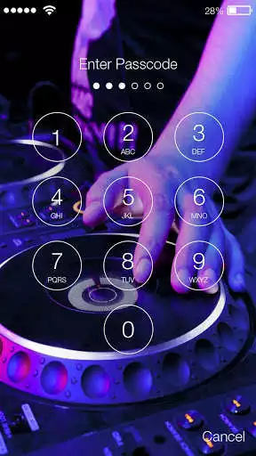 Play Real DJ Music HD PIN Lock as an online game Real DJ Music HD PIN Lock with UptoPlay