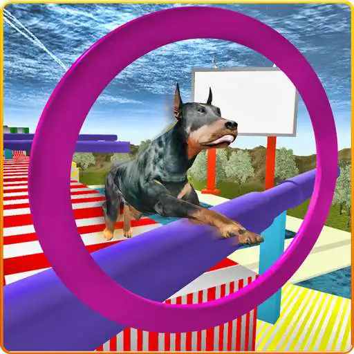 Free play online Real Dog Stunt & Jump Derby 3D  APK