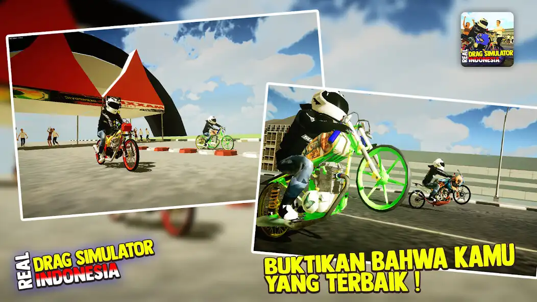 Play Real Drag Simulator Indonesia  and enjoy Real Drag Simulator Indonesia with UptoPlay
