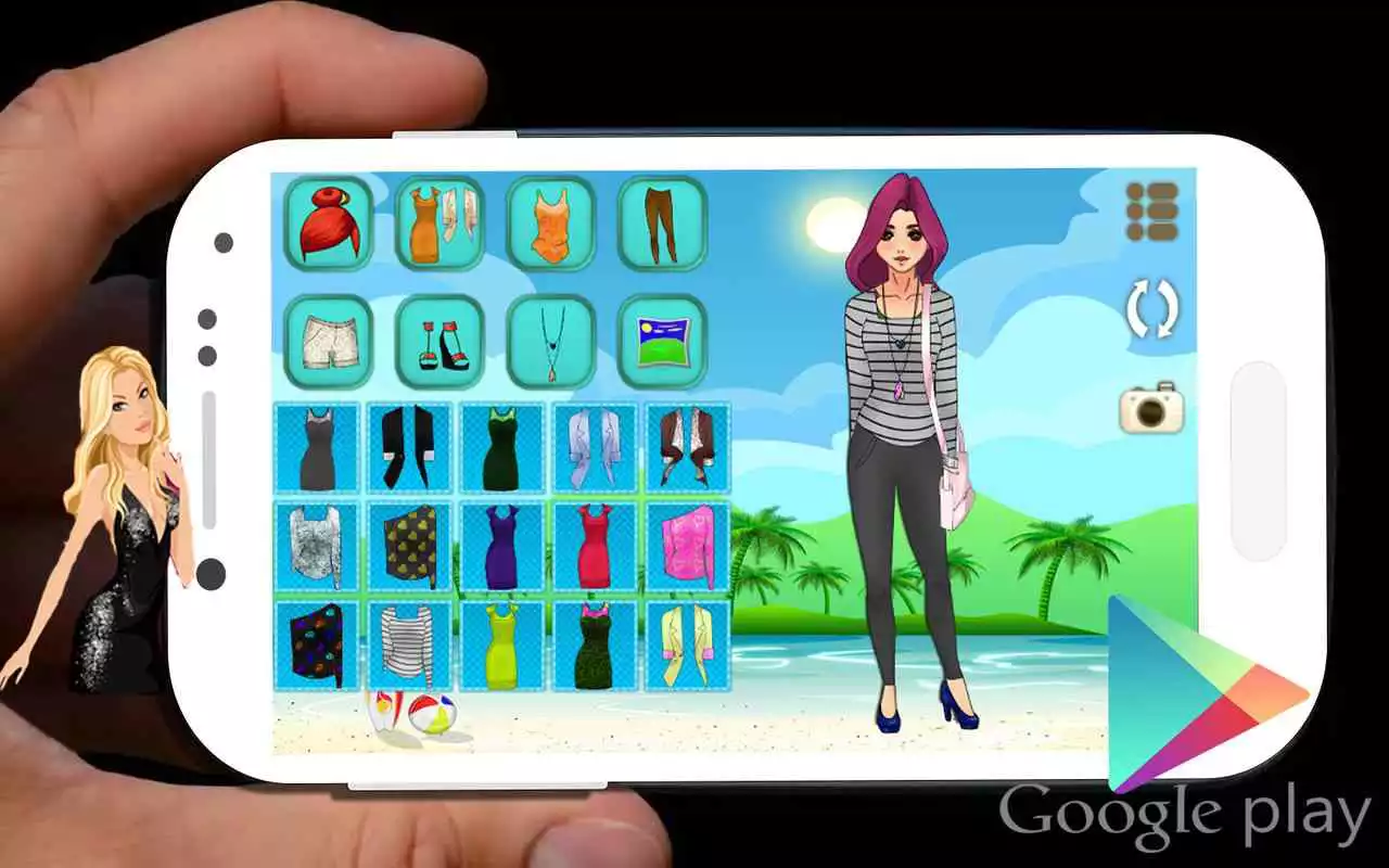 Play Real Dress Up : Fashion Girls