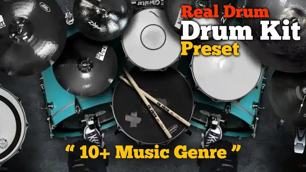 Play Real Drum: Preset Kit as an online game Real Drum: Preset Kit with UptoPlay