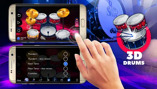 Play Real Drums 3D as an online game Real Drums 3D with UptoPlay
