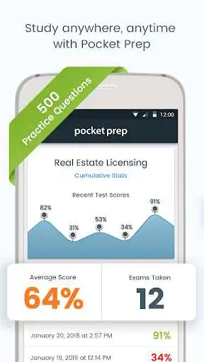 Play Real Estate Pocket Prep  and enjoy Real Estate Pocket Prep with UptoPlay