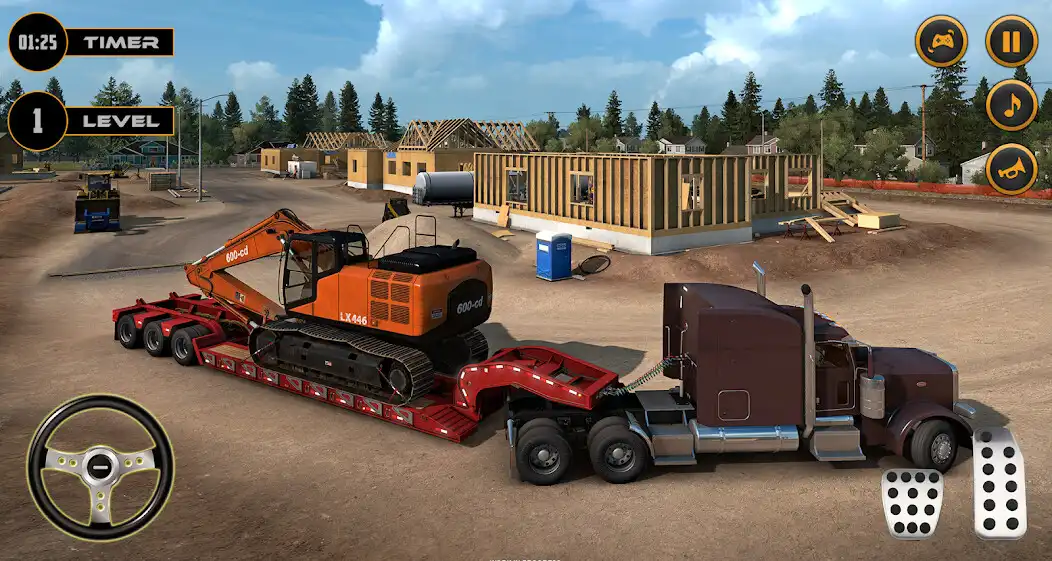 Play Real Excavator Simulator Games as an online game Real Excavator Simulator Games with UptoPlay