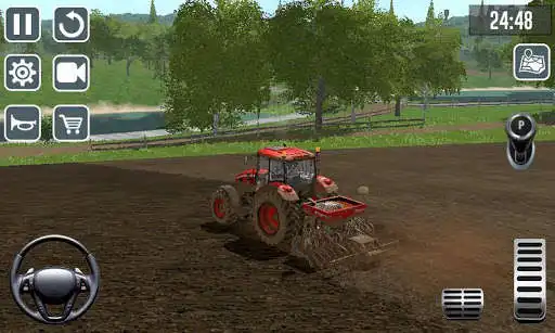 Play Real Farming Sim 3D 2019 as an online game Real Farming Sim 3D 2019 with UptoPlay