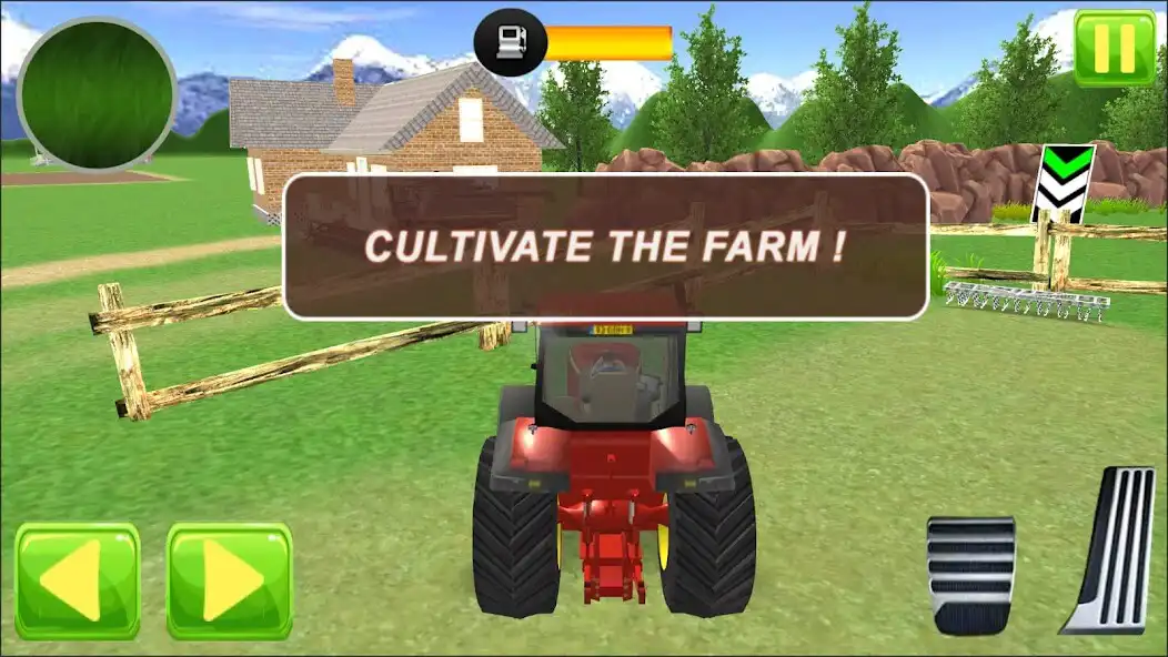 Play Real Farming Tractor 2023 as an online game Real Farming Tractor 2023 with UptoPlay