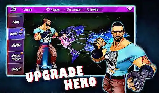 Play Real Fighting Champion - New Street Fighting Game as an online game Real Fighting Champion - New Street Fighting Game with UptoPlay