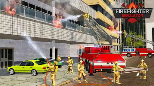Play Real Firefighter Simulator: 3D Fire Fighter Games  and enjoy Real Firefighter Simulator: 3D Fire Fighter Games with UptoPlay