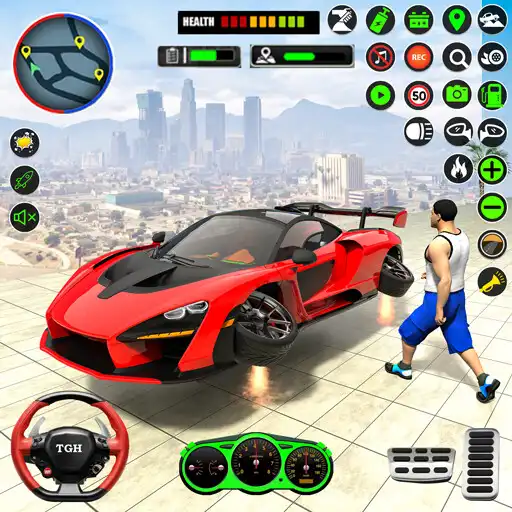 Play Real Flying Car Robot Shooting  and enjoy Real Flying Car Robot Shooting with UptoPlay