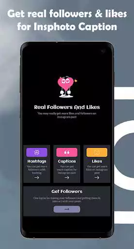 Play Real Follower  Like for insta  and enjoy Real Follower  Like for insta with UptoPlay