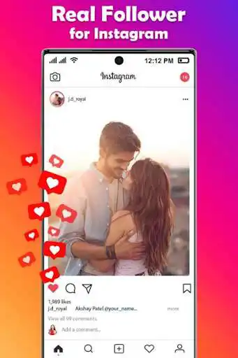 Play Real Followers & Likes for Instagram from Hashtags as an online game Real Followers & Likes for Instagram from Hashtags with UptoPlay