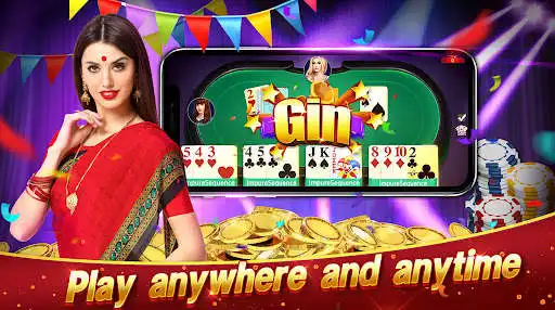Play Real-Funny Rummy as an online game Real-Funny Rummy with UptoPlay